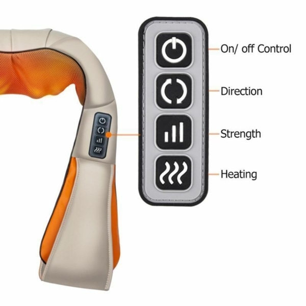 3D SHIATSU MASÁŽNY PRÍSTROJ NA CELÉ TELO – Obrázok 4