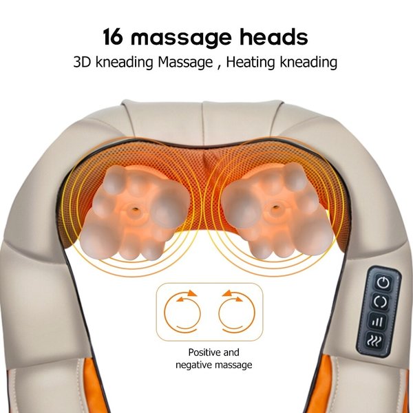 3D SHIATSU MASÁŽNY PRÍSTROJ NA CELÉ TELO – Obrázok 3