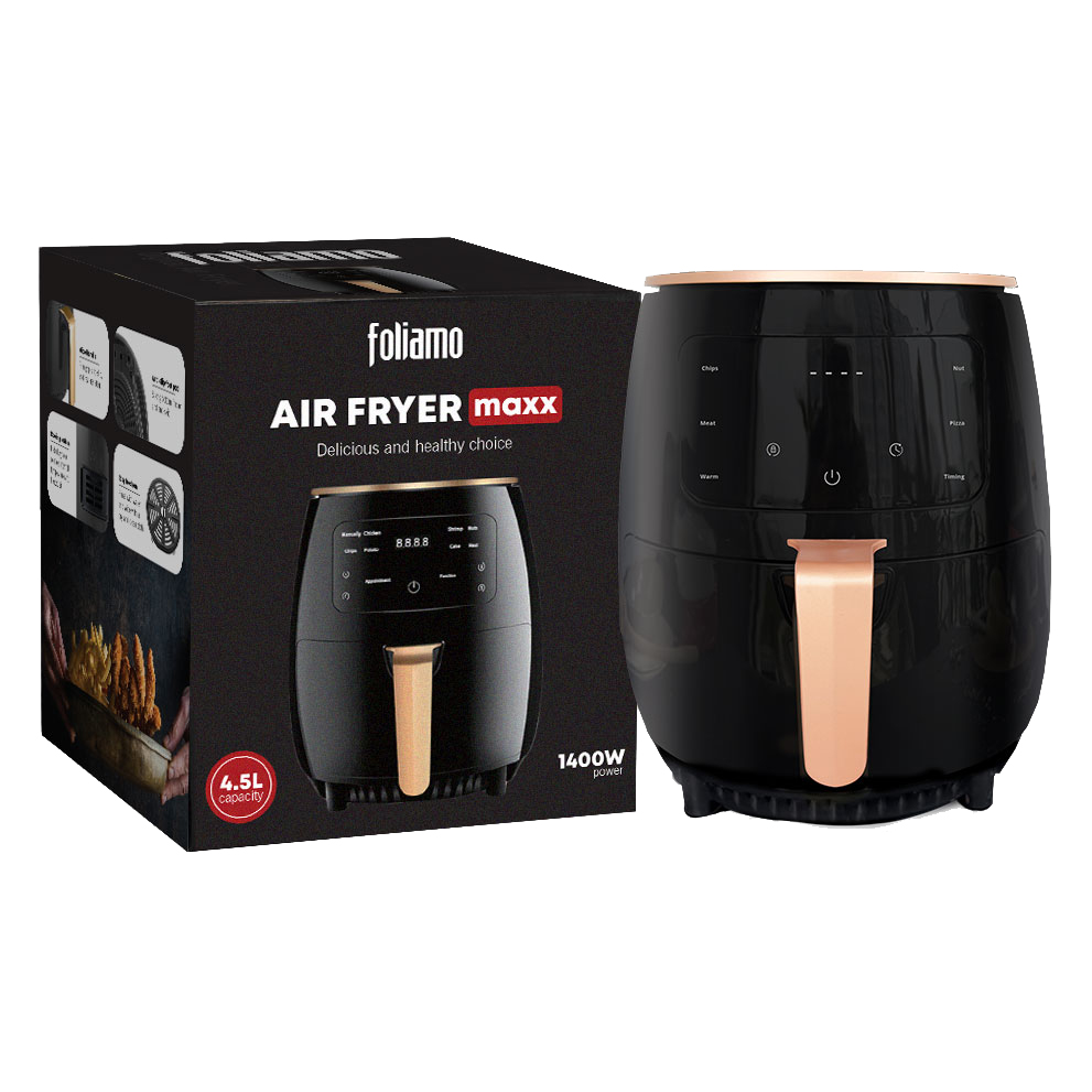 TEPLOVZDUŠNÁ FRITÉZA BEZ OLEJA FOLIAMO AirFryer MAXX 4,5 L – Obrázok 4