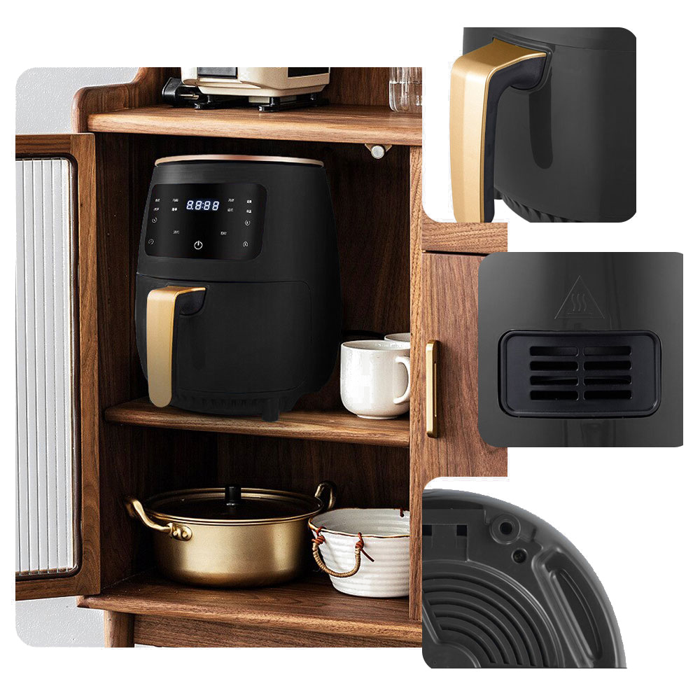 TEPLOVZDUŠNÁ FRITÉZA BEZ OLEJA FOLIAMO AirFryer MAXX 4,5 L – Obrázok 5