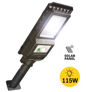 ULIČNÁ SOLÁRNA LED LAMPA 115 W SHARKLIGHT