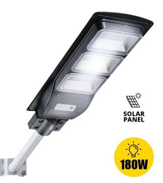 ULIČNÁ SOLÁRNA LED LAMPA 180 W